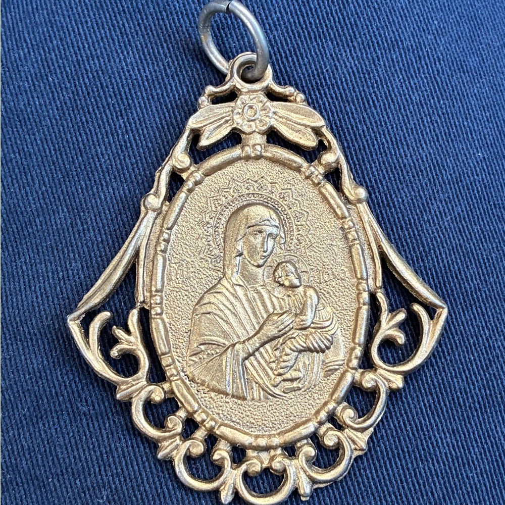 Mother Mary Religious Pendant